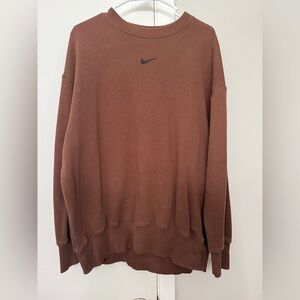 Nike Women’s Brown Crewneck Sweatshirt M